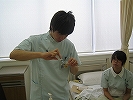 基礎実習室での授業風景A